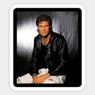 The Hoff Sticker